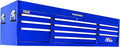 Homak H2PRO Series 72-Inch 10-Drawer Top Chest, Blue, BL02010720