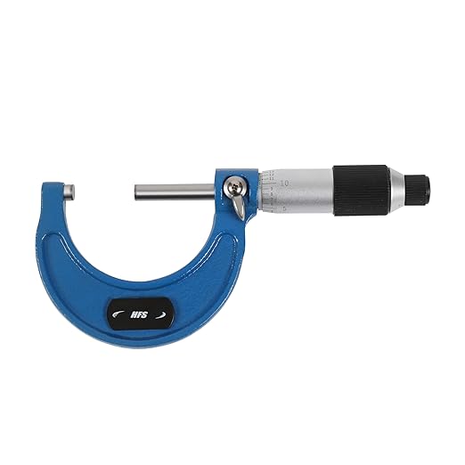 HFS(R) 1-2" Range Outside Micrometer - Ultra-High Precision, 0.0001" Graduation