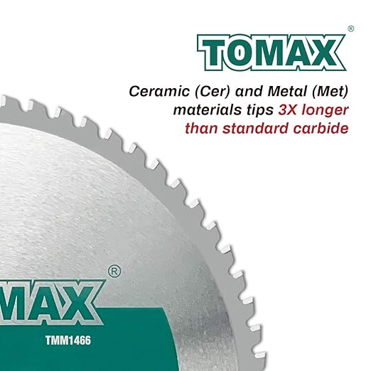 Tooth Industrial Level Steel and Ferrous Metal Saw Blade with 5/8 Inch DMK Arbor (14" 66T)