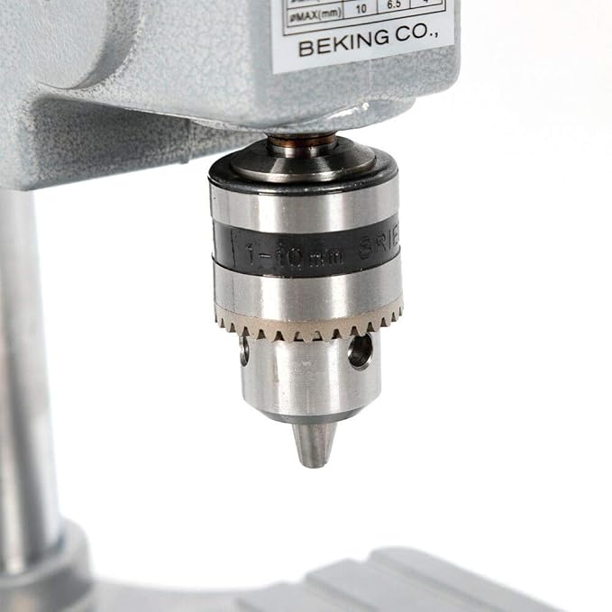 Mini Rotary Drill Press Bench Portable Drilling Tool High-accuracy 110V 2-Speed 1000-4500 RPM (340W-5158A)