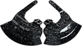 Motorcycle Front Brake Caliper Disc Guard Fairing Protector for BMW M1000RR S1000R S1000RR S1000XR 2020 2021 2022 2023 2024 Carbon Fiber Aero Disc Fender Accessories (Vibrant Marbling)