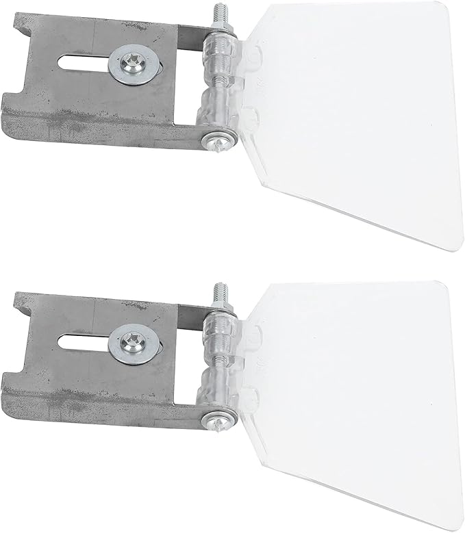 2Pcs Bench Grinder Tool Rest Accessories, 304 Stainless Steel Eye Shields for Bench Grinder, Grinder Safety Shields for Bench Type 125/150/200/250 Grinder
