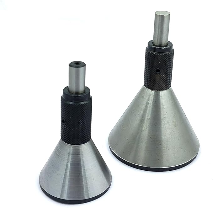 Engineer Machinist Bell Punch Hand DIY Tool for Center Finding on a Round Bar Machine Tools ((SET OF BOTH))
