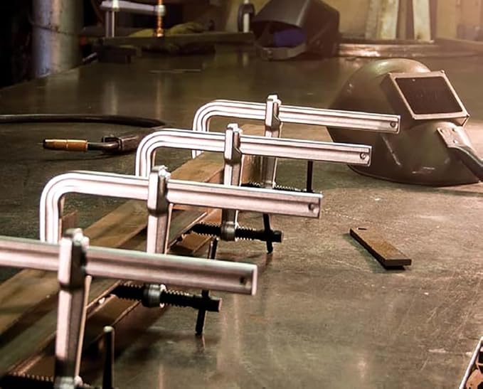 Wilton Heavy-Duty F-Clamp, 24" Opening, 4-3/4" Throat, 2660 Lbs. Clamping Force (Model GSM60)