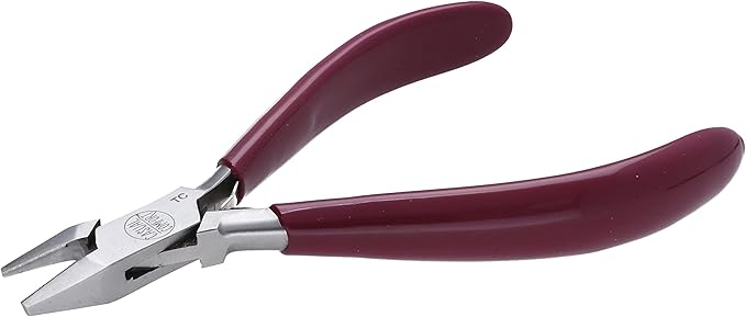 The Beadsmith Flush Cutter - Casual Comfort Series - 5.25 inches (133mm) – Tungsten Carbide Blades, Comfort Grip Handle & Double-leaf Spring, European Design & Quality, Tool for Jewelry Making