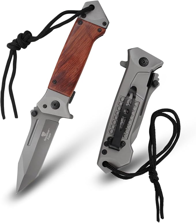 Snake Eye Tactical Heavy Duty Every Day Carry Folding Pocket Knife