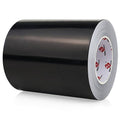 BOMEI PACK Black Aluminum Tape,Black Foil Tape HVAC Sealing & Patching Hot Cold Air Duct Tape Aluminum Foil Tape for Pipe, Metal Repair, HVAC, Air Ducts, Insulation (6 Inch)