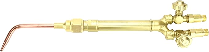 SÜA - Heavy Duty Oxy-Fuel Torch Replacement for Victor with Check Valves + Cutting Tip + Welding Tip (Acetylene)