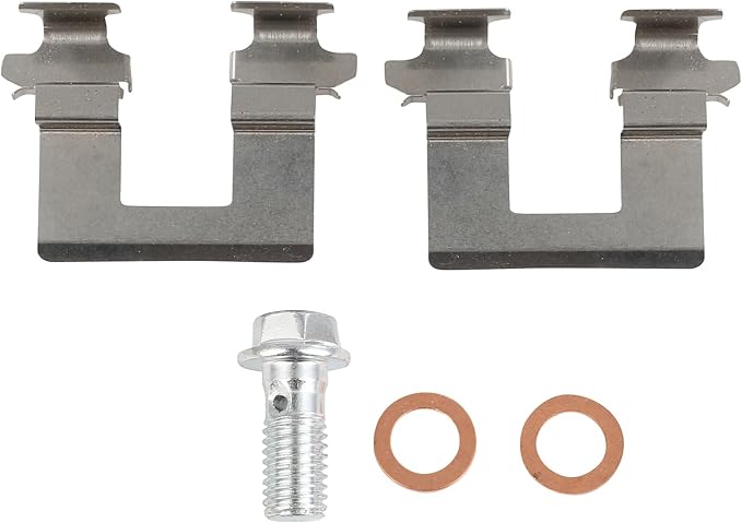 SCITOO 18B5014 18B5015 Rear Left & Right Disc Brake Calipers w/Bracket Fit For Buick For Lucerne 2006-2011,For Cadillac For DTS 2006-2011, Single Piston