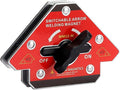 LISHUAI Unique Design On/Off Switch Strong Neodymium Arrow Welding Magnet/Magnetic Angle Welding Clamp 45 90 135 Degrees 92 LBS