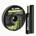 Heat Shrink Tubing 50 Feet Roll, 3:1 Ratio Adhesive Lined Marine Grade Shrink Wrap Tubing,Industrial Heat Shrink Tube Electrical 3/4'' Black