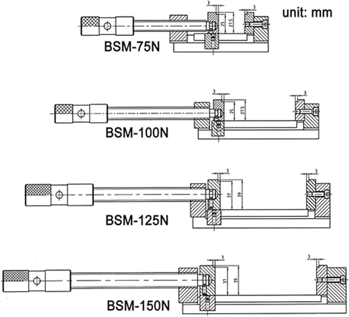 KAKA INDUSTRIAL Drill Press Clamping Vice,Precise Drilling Press Vise (BSM-150N)