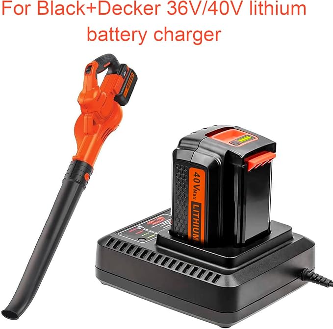 ARyee 3.0Ah 40V LBX2040 Replace for Black and Decker 40V Battery LBXR36 LBXR2036 LST540 LCS1240 LBX1540 LST136W Cordless Power Tool Lithium Battery, 4-Pack