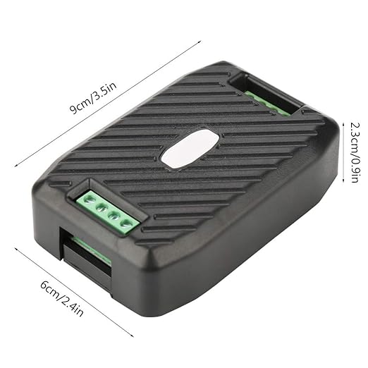 Oumefar DC Voltage Current Power Energy Consumption Meter Communication Module High Precision Power Analyzer with Voltage Measuring Range 0.05-300V (PZEM-017+100A+USB)
