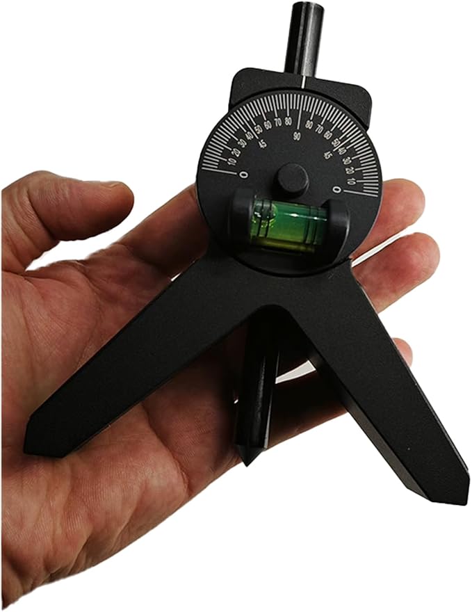 Magnetic Centering Head, Pipe Center Finder, Pipefitter Tools, Y-Shape w/Adjustable Dial Bubble Protractor