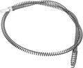 uxcell 3.28Ft Drain Auger Cable, Pipe Cleaning Spring Clog Remover, Flexible Plumbing Snake Pipe Drain Cleaner for Kitchen, Shower Sink