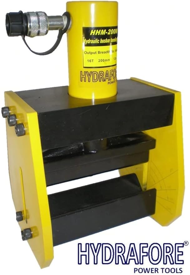 Hydraulic Busbar Bender (8") Bus Bar Bending Tool Copper Aluminum Metal M-200W