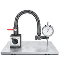 HDLNKAK Dial Indicator with Magnetic Base, Machinists Dial Indicator Tools Set for Alogbment, Precise Measurement Tool with Flex Arm Base and Indicator Combo, Accurate Readings