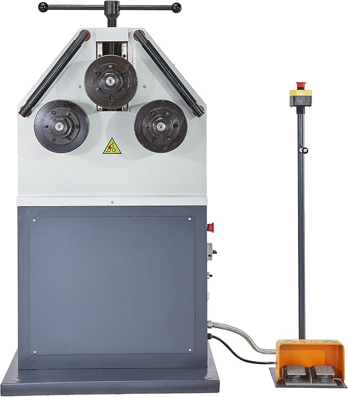 VEVOR 2.2KW Electric Roll Bending Machine, 3-Roller