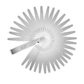 32 Blades Stainless Steel Feeler Gauges Set - Metric & Imperial Measuring Tools for Spark Plug and Valve Gap Adjustment, 0.03-1mm / 0.001-0.040 Inch
