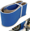 4 x 36 Inch Sanding Belts, 6 Pcs 240 Grit, Zirconia Sanding Belts for Ultra-Fine Finishing, Metal Polishing, Woodworking