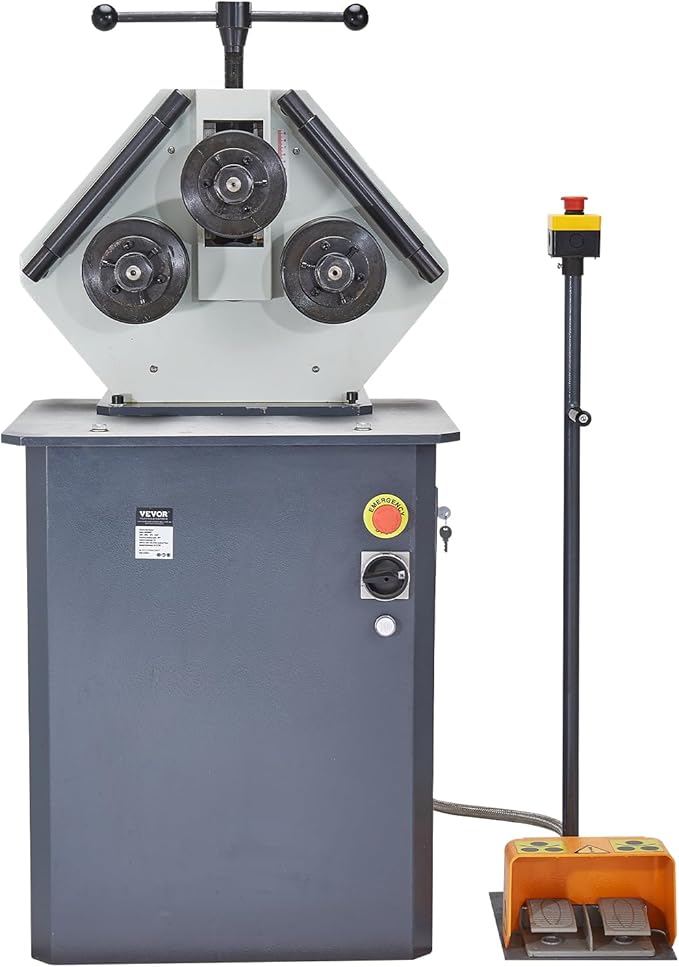 VEVOR 750W Electric Roll Bending Machine, 3-Roller