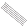 Drill Bit, 0.8mm Cutting Diameter, 4241 HSS 118° Cutting Angle Uncoated Bright Versatile Jobber Bits - (Applications: for Drilling Plastic Wood Soft Metal), 5-Pieces