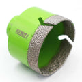 Diamond Core Drill Bits 2-1/2" Granite Hole Saw 65mm Porcelain Drill Bits Vacuum Brazed for Porcelain Tile Granite Marble Brick