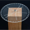 8" Round Center Finder Compass Drawing Maker, Wood Turning Lathe Tools Accessories Woodworking Circle Tool