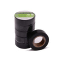 Electrical Tape Black 6 Pack 3/4-Inch by 30 Feet, Voltage Level 600V Dustproof, Adhesive for General Home Vehicle Auto Car Power Circuit Wiring Black