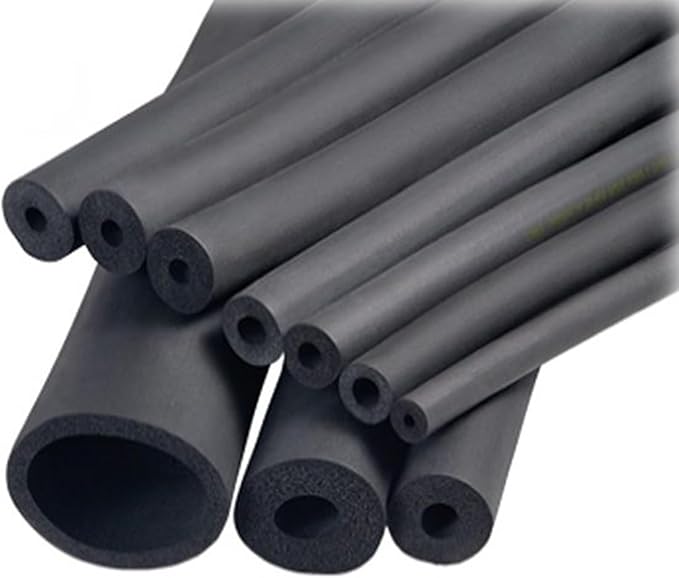 Foam Pipe Insulation - Pipe Insulation Foam Tube 1.7/1.8m (5.6/5.9ft) Long, Inner Diameter 25/50/90mm (1"/ 2"/3-5/9") ID, Suitable for Insulating Air Conditioning Water Pipes(5/8"*0.35"-5.6Ft)
