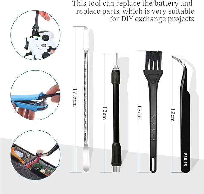 170 in 1 Multifunction Precision Screwdriver Kit, Magnetic Driver Kit with Flexible Shaft, Extension Rod Compatible For Mobile Phone, Game Console, Tablet, Recreational Machines