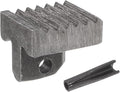 HARFINGTON Pipe Wrench Heel Jaw with Pin Assembly 8" Wrench Replacement Carbon Steel for 8" Adjustable Wrench