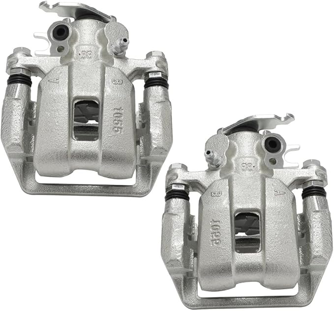 SCITOO Rear Left+Right Brake Calipers With Bracket 19B3358 19B3359 Compatible For Acura TSX 2009-2014,For Honda For Accord 2008-2012