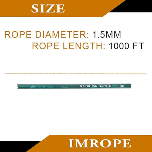 1.5mm x 1000 Feet Natural Jute Rope, Twine for Gardening Tomato Climbing Plant Tie Floristry Crafts Gift Wrapping Packing Decor