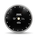 DT-DIATOOL Diamond Granite Blade 9 Inch for Marble Porcelain Tile Ceramic Diamond Cutting Disc with Mesh Turbo Diamond Segments