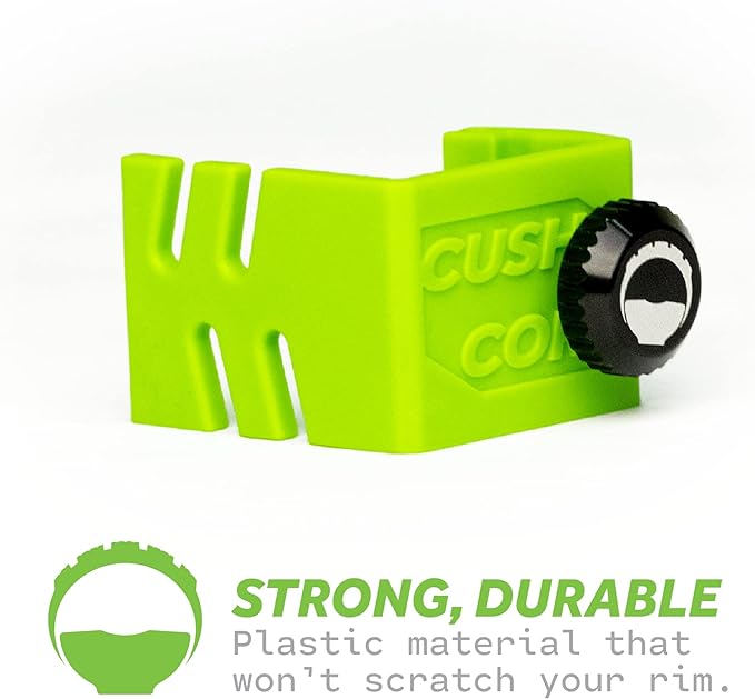 CushCore Bead Bro - Locks Bead in Place, Rubber Bumper, Strong & Durable Plastic, Works with Any Wheel Size & Rim Width, Wheel Insert Installation Tool for Easy Installation, Bead Bro (Single)