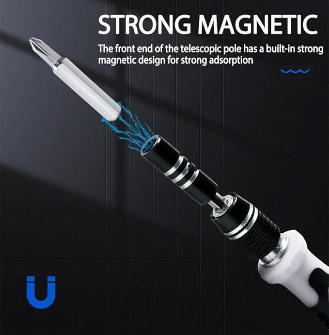 115-in-1 Precision Screwdriver Set, Mini Professional Magnetic Repair Tool Kit, Small Screwdriver for Phone, Computer, Watch, Laptop, Macbook, Game Console, Electronic, Toys Repair