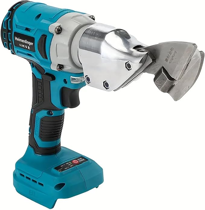 Brushless Cordless Metal Shear for Makita 18V Battery,Heavy Duty Electric Scissors for Cutting Metal/Iron,Stainless Steel,Carpet and Cardboard-Variable Speed