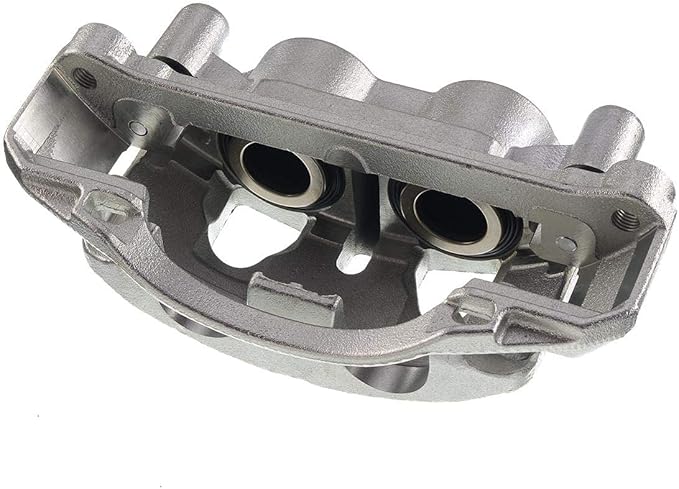 A-Premium Front Disc Brake Caliper Assembly with Bracket Compatible with Select Chevy and GMC Models - Silverado 2500 HD/3500 HD 2011-2019, Sierra 2500 HD/3500 HD 2011-2019, Suburban 3500 HD 2016-2019