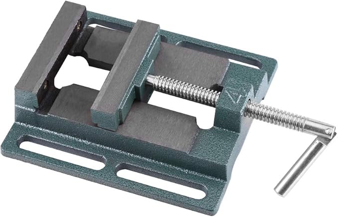 6 Inch Opening Size Drill Press Vice, Heavy Duty Machine Vise Tool for Milling and Drilling