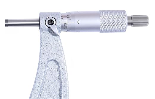 Accusize Industrial Tools 9-10'' Ultra-Precision Carbide Tipped M-Type Outside Micrometer, Resolution 0.0001'', Eg00-0010