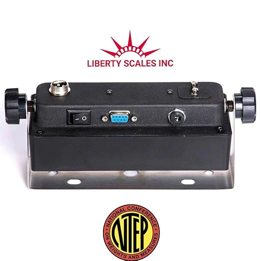 Liberty LS-IN202 LCD Indicator Used for Floor Scale with 4+4 Cable Package, (Out Door or Indoor)