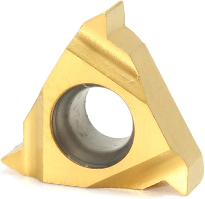 Lathe Threading Carbide Inserts:10 Pcs 11ER A60 1/4 Carbide Inserts for External Threading Holders CNC Cutting CNC Turning Tool