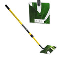 Telescoping Inspection Mirror - Standard Fiberglass, Lightweight & Durable, 2 ft - 4 ft Pole, 6 x 6 inch Acrylic Mirror
