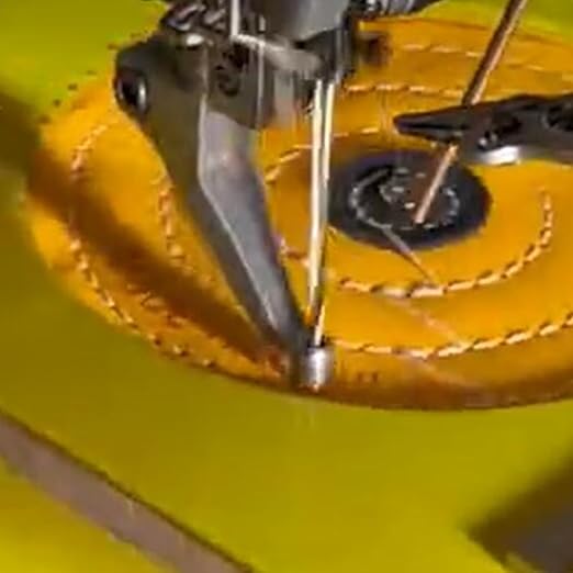 𝐋𝐮𝐨 𝐤𝐞 2 Pcs 6'' Extra Thick Cotton Buffing Wheel - 1/2'' Arbor Hole Spiral Sewn Muslin Cotton Polishing Wheel with for Bench Grinder Table Grinder (White & Yellow)