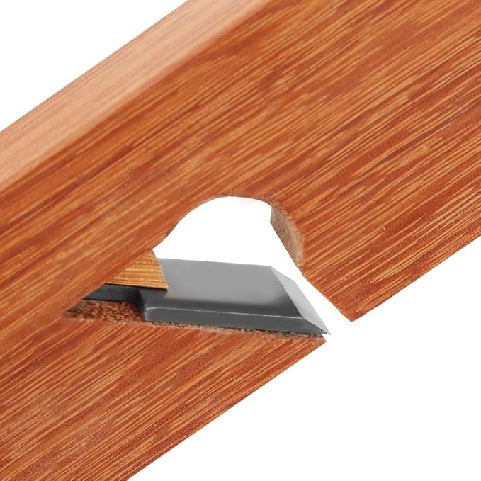 Hand Plane, Rosewood Cable-line Woodworking Plane Carpenter Planer Wood Cutting Tool Perfect for Woodworking Trimming Wood Planing Surface Smoothing 9.7 * 2.5 * 0.9in