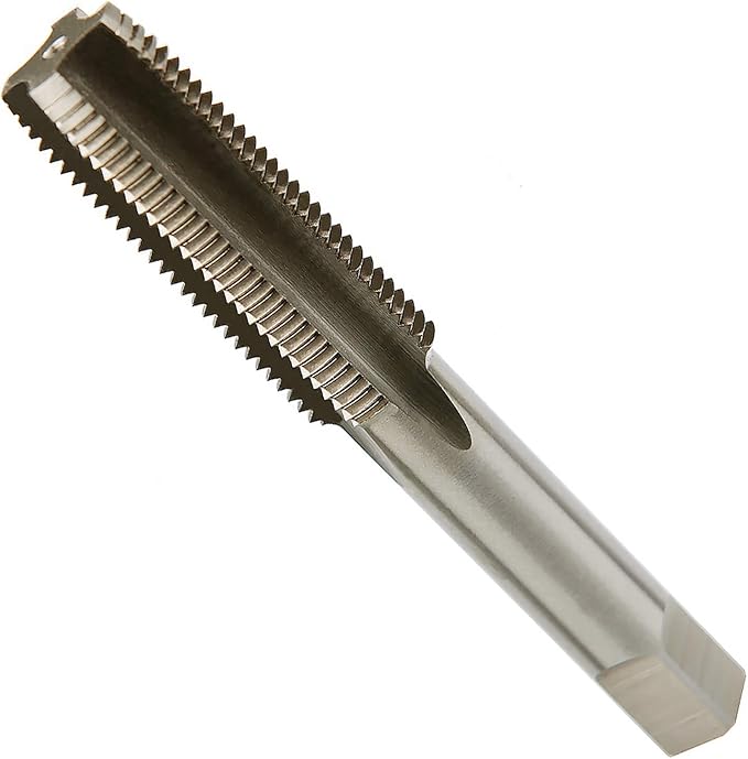 MaxTool 1 1/8-7P Hand Thread Taps HSS M2 Plug Taps 7 TPI FULLY GROUND RIGHT HAND; HPF02W00R108
