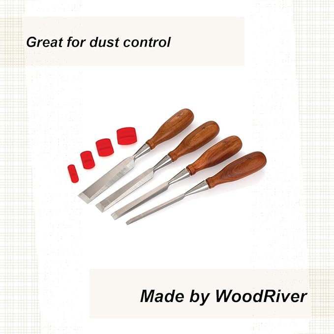 Woodriver Socket Chisel Set 4-Piece