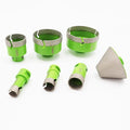 Diamond Core Drill Bits Set,20/25/32/50/75/90mm Tile Hole Saw Kit with 82mm Diamond Beveling Chamfer Bit for Porcelain Ceramic Tile Granite Marble